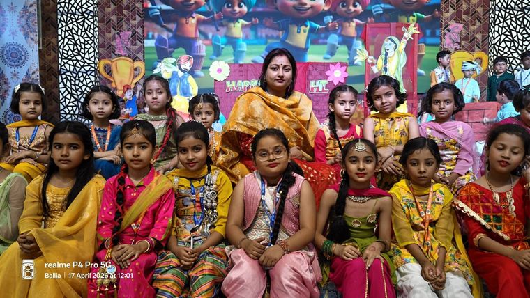 Baisakhi Celebration by Nur–2 at Sunbeam School Ballia — photograph 4 of 10