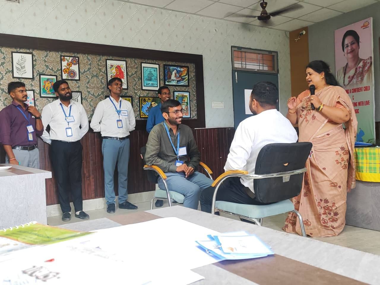 Today 20 of our teachers attended the BCS Training by renowned counselor Ms. Salony Priya Ma’am. at Sunbeam School Ballia