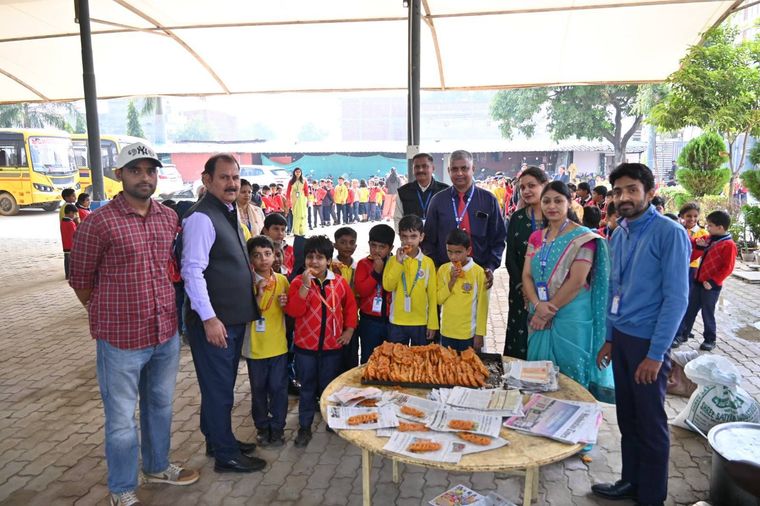 “Life may have twists… but at least jalebi has sweet ones!” at Sunbeam School Ballia — photograph 2 of 8