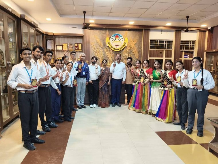 Celebrating Excellence at Kala Utsav 2025! at Sunbeam School Ballia — photograph 4 of 9