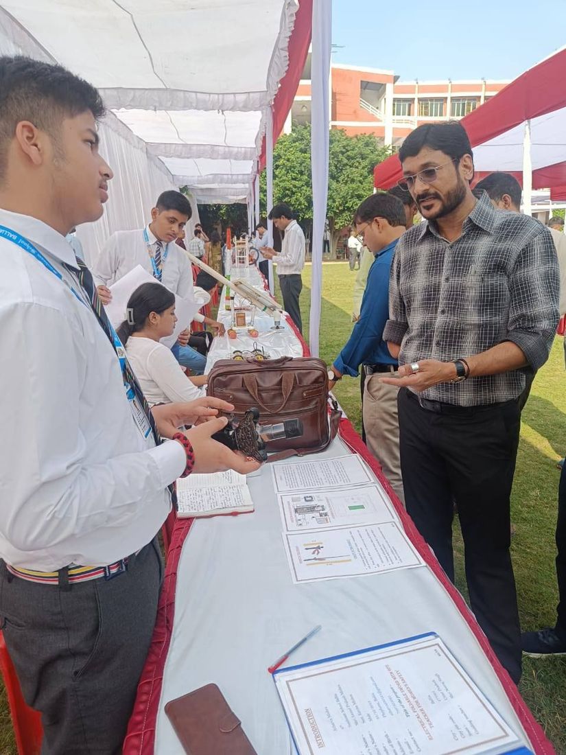 Heartiest congratulations to Atharva Mishra for representing our school at the State Level INSPIRE… at Sunbeam School Ballia — photograph 4 of 8