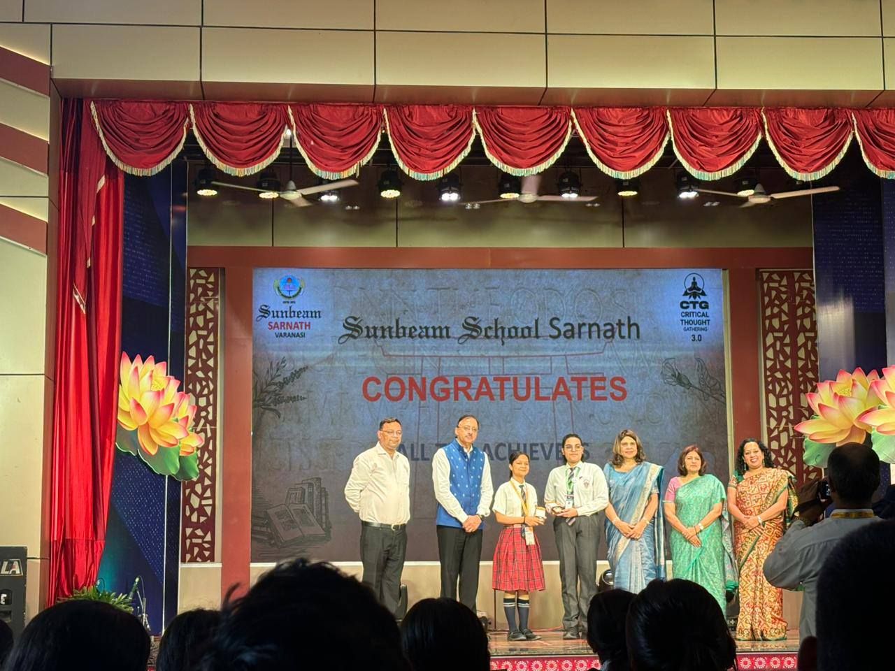 Proud Moments at the Critical Thought Gathering- ” An Inter School Performing Arts and Critical… at Sunbeam School Ballia