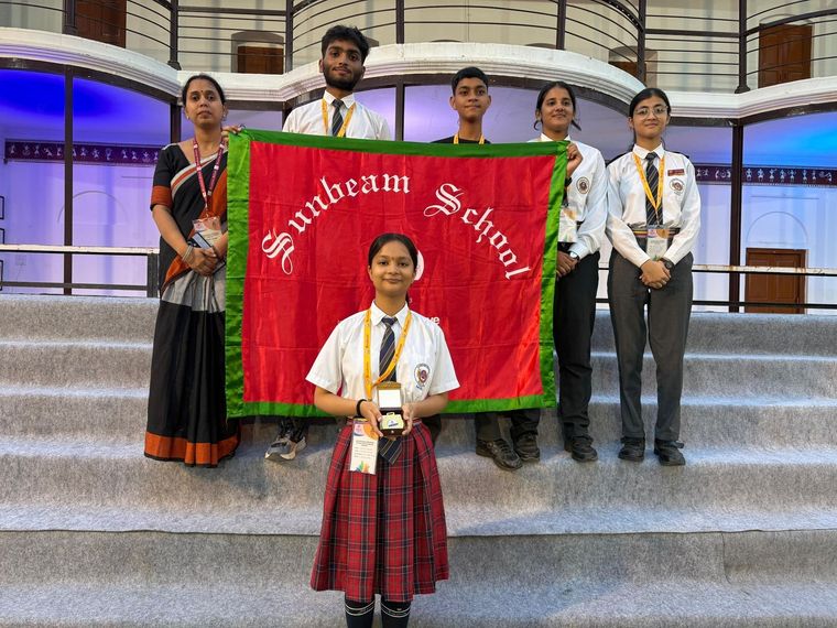 Proud Moments at the Critical Thought Gathering- ” An Inter School Performing Arts and Critical… at Sunbeam School Ballia — photograph 3 of 8