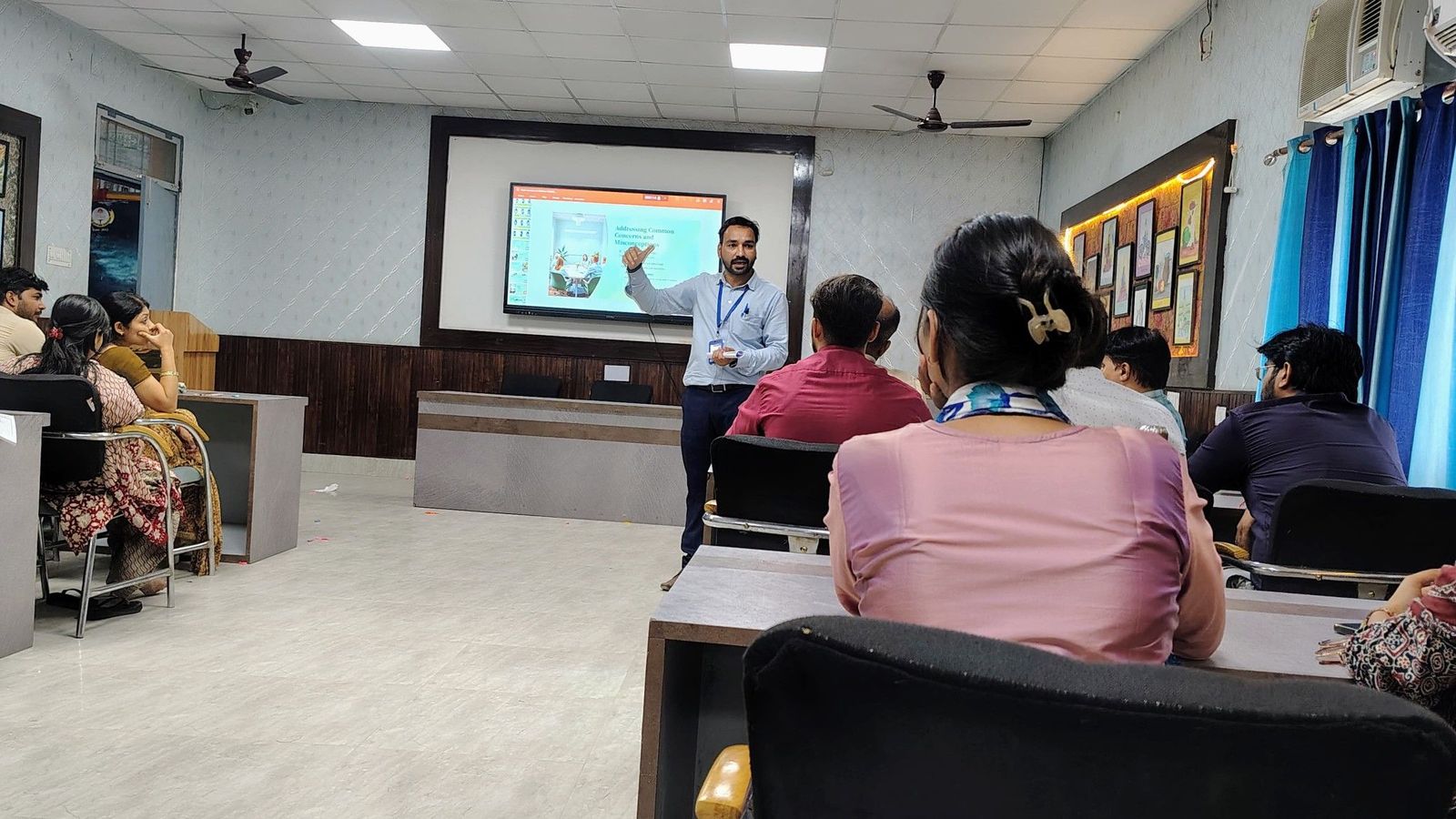 Our teachers participated in an insightful session on the Protection of Children from Sexual… at Sunbeam School Ballia