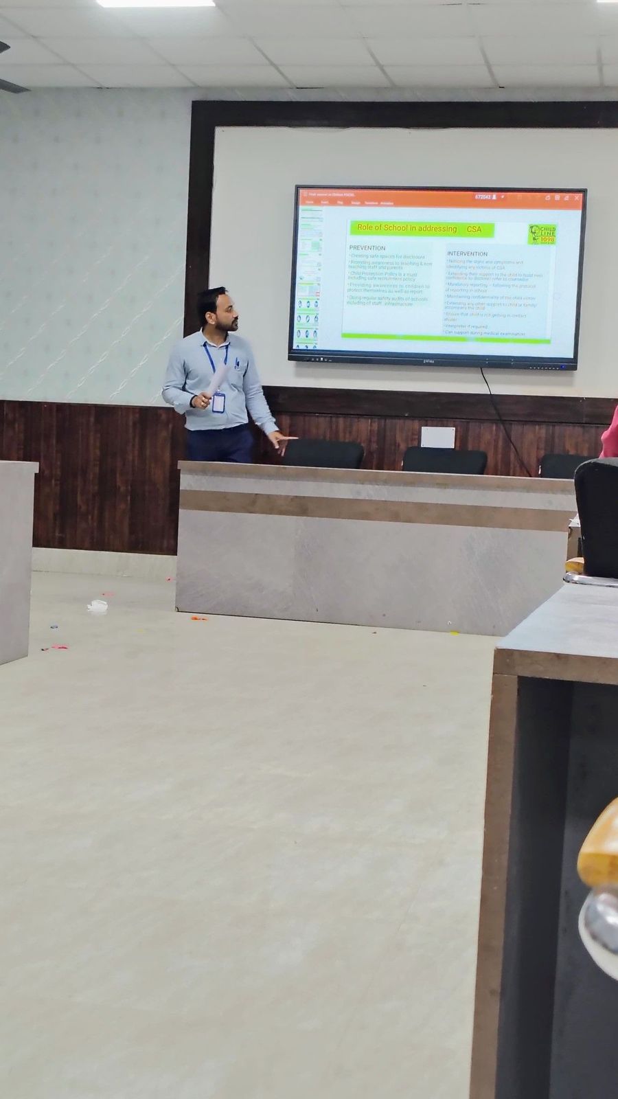 Our teachers participated in an insightful session on the Protection of Children from Sexual… at Sunbeam School Ballia — photograph 2 of 8
