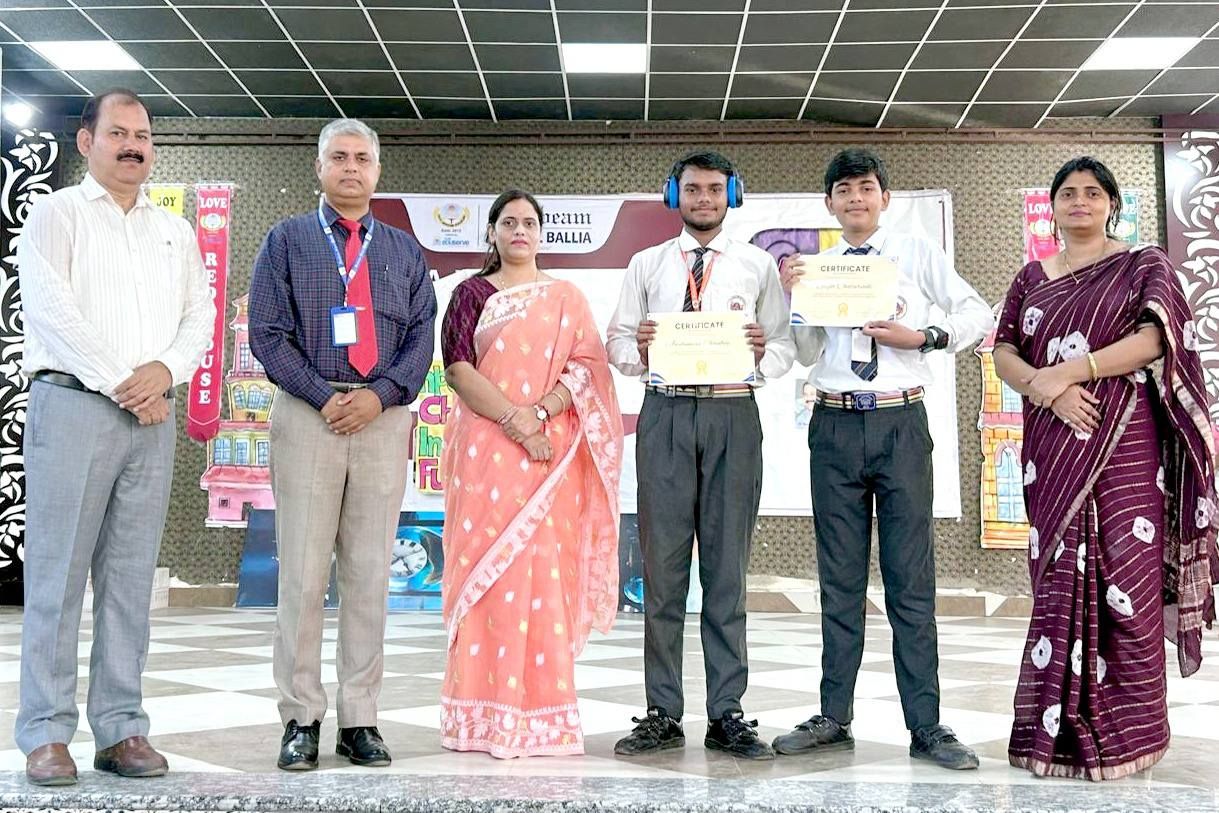 Sunbeam School Ballia proudly felicitated our brilliant achievers of the Aryabhatta Mathematics… at Sunbeam School Ballia