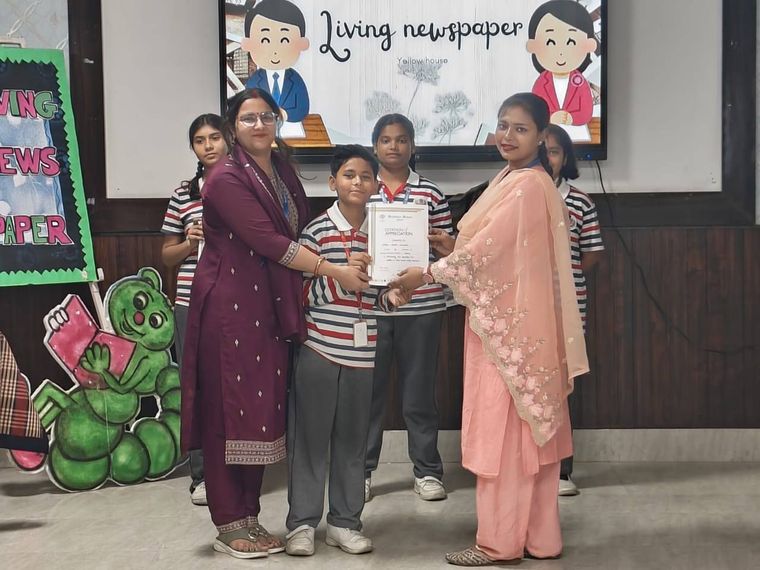 Living the Headlines – One Story at a Time! at Sunbeam School Ballia — photograph 2 of 6