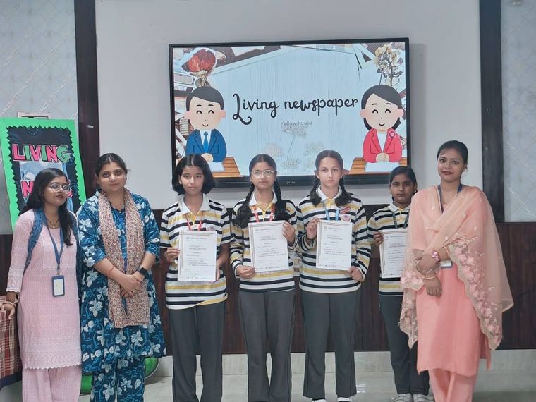 Living the Headlines – One Story at a Time! at Sunbeam School Ballia — photograph 4 of 6