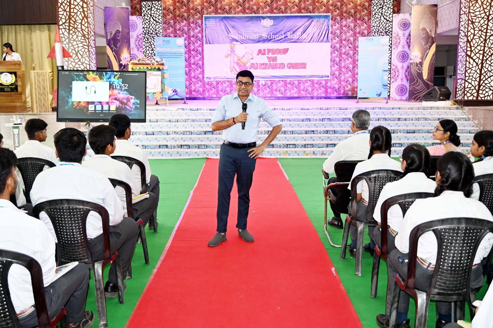 Sunbeam School Ballia was honored to host Mr. Shankar Muralidharan, CMO, Prestige University at Sunbeam School Ballia