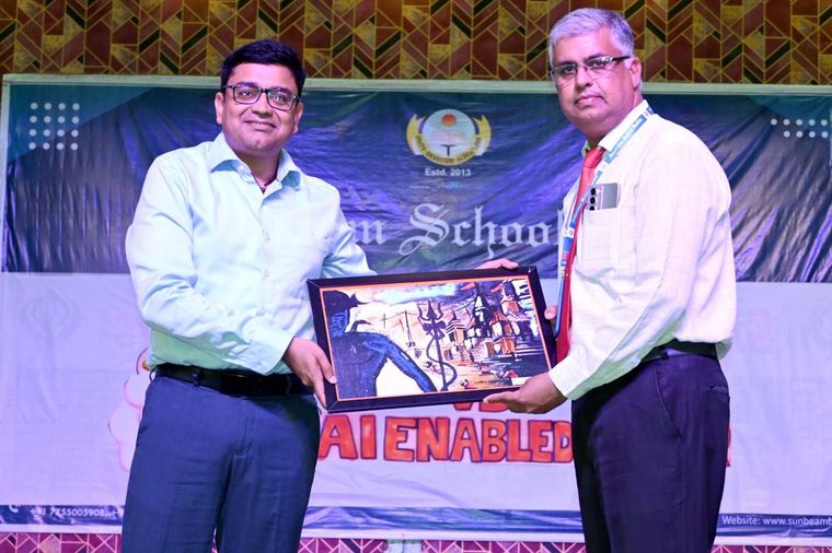 Sunbeam School Ballia was honored to host Mr. Shankar Muralidharan, CMO, Prestige University at Sunbeam School Ballia — photograph 2 of 5