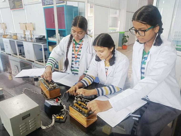 Today’s experiment tested precision and patience! at Sunbeam School Ballia — photograph 3 of 5