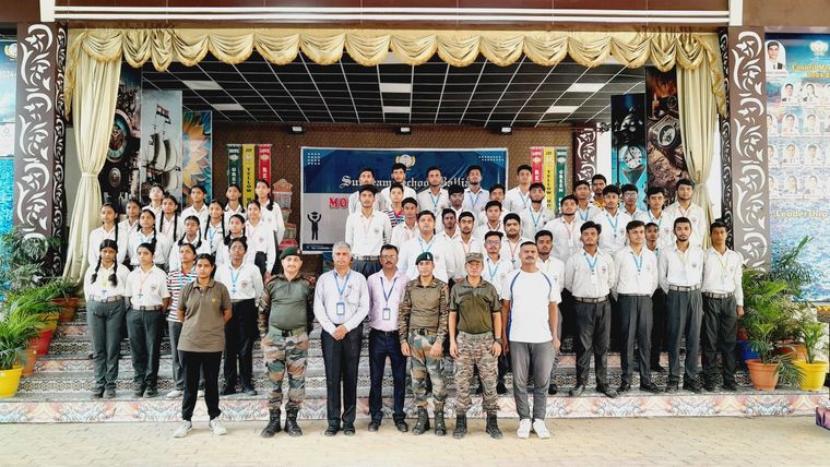 NCC B Certificate Enrollment at Sunbeam School Ballia — photograph 3 of 5