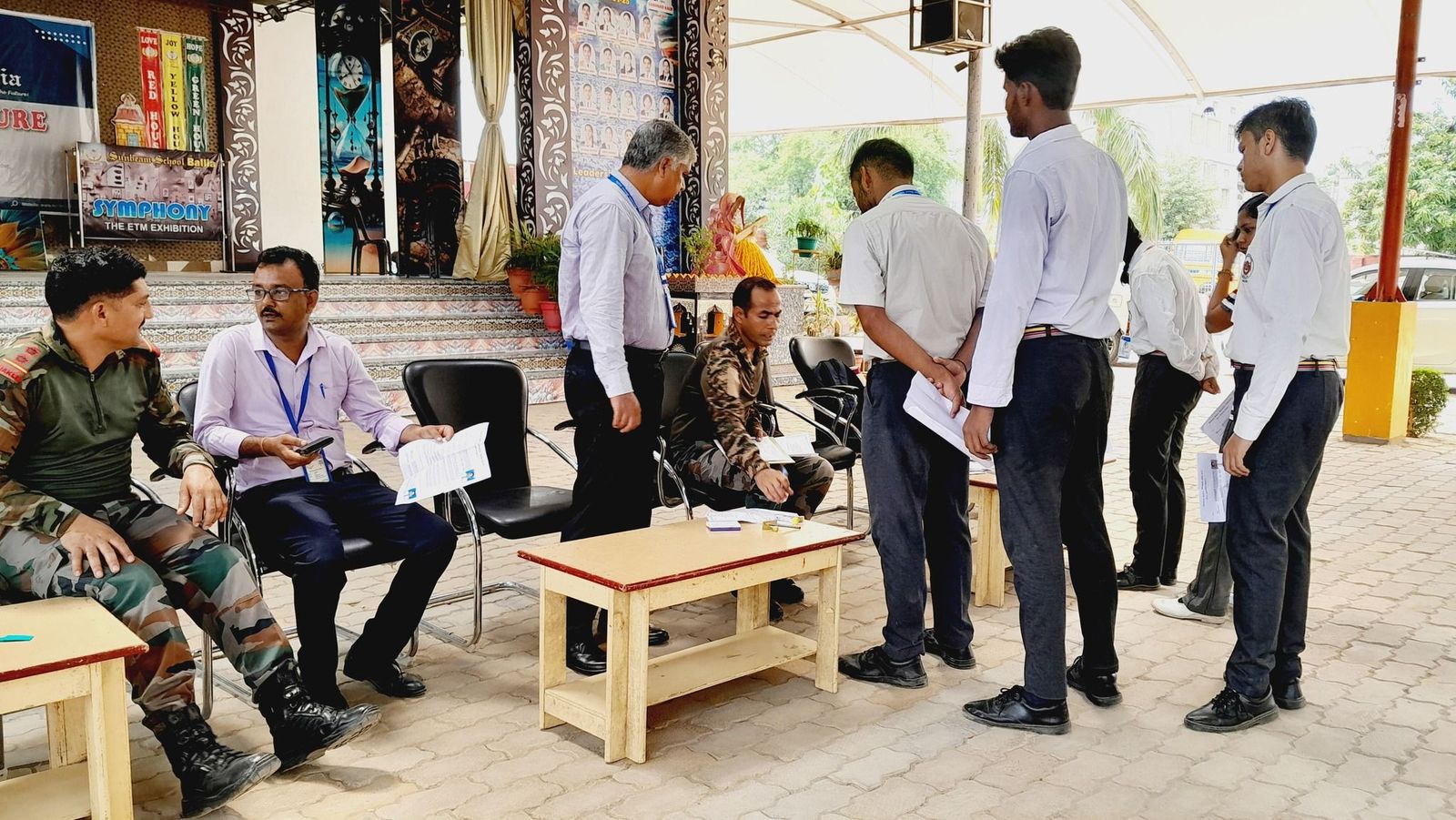 NCC B Certificate Enrollment at Sunbeam School Ballia
