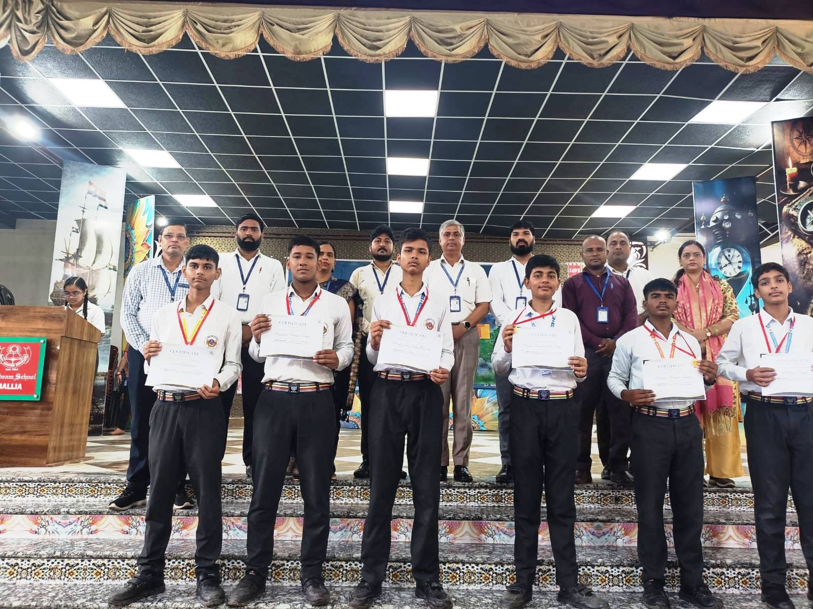 THINK MATH ARENA – ROUND 1: THE CAPSTONE CLASH at Sunbeam School Ballia