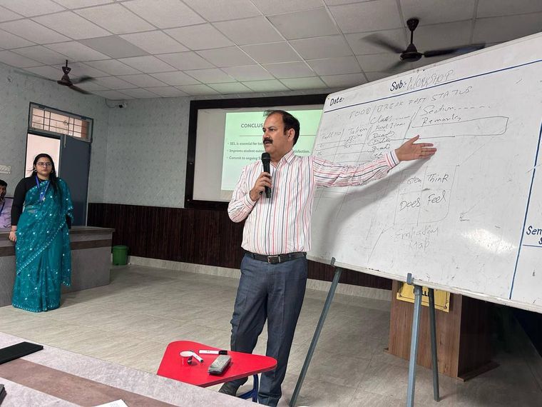 Today, our teachers had the privilege of attending an enriching training session on Social… at Sunbeam School Ballia — photograph 2 of 4