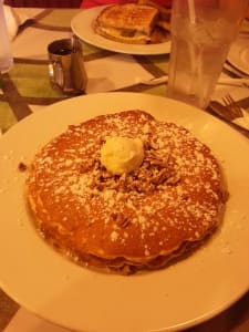 Some people can resist the allure of a set of Pumpkin Pancakes with the melted butter and sweet cinnamon taste. I cannot.