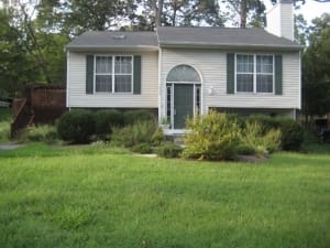 My House just before we bought it in 2009.