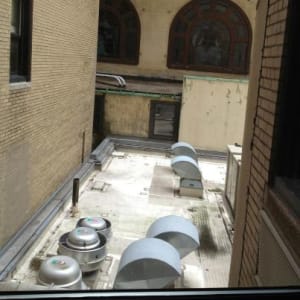 Kim Adams's Hotel Room View