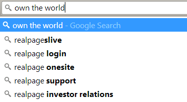 RealPage is trying to take over the world, Google says so