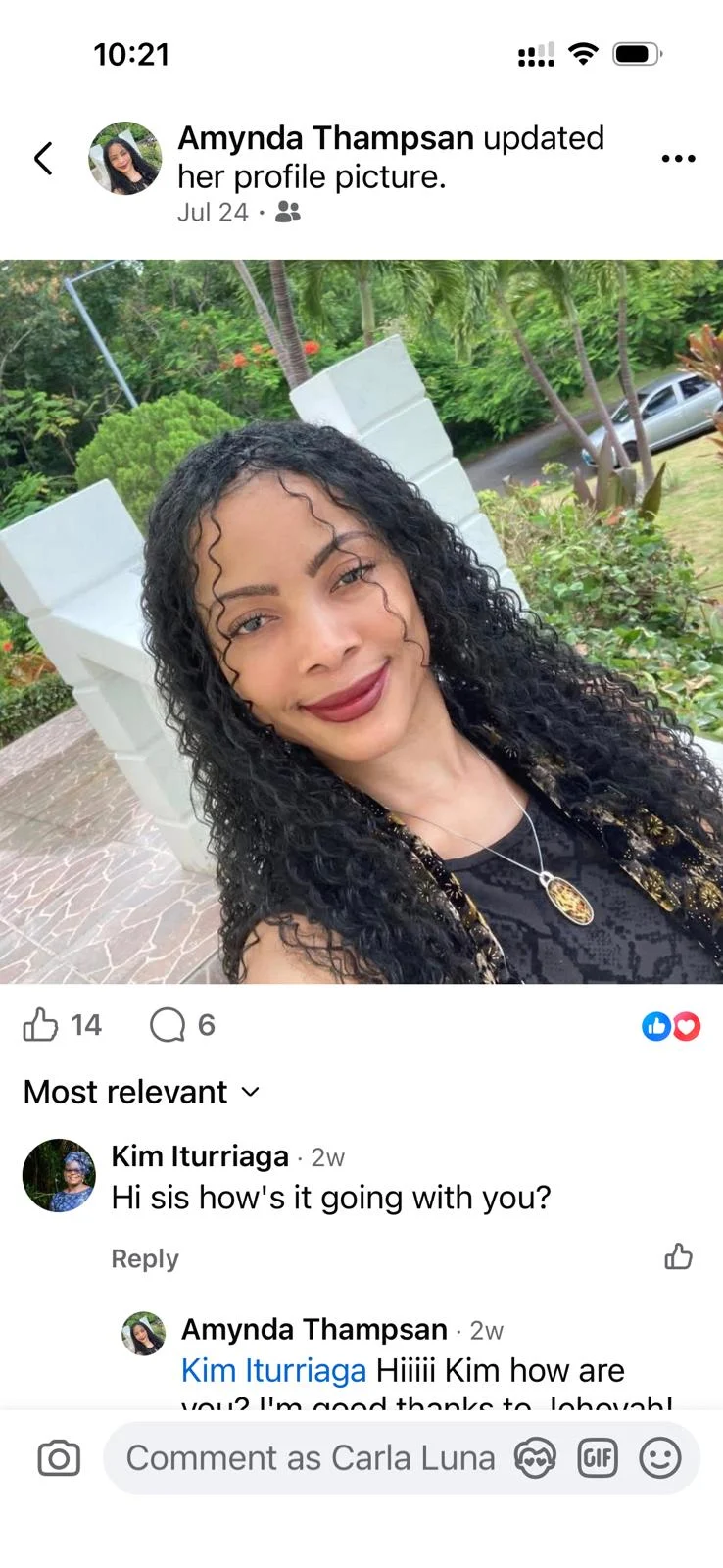 Foto de persona desaparecida