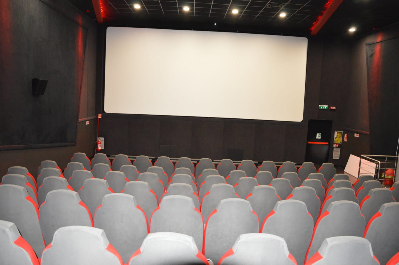 Le poltrone numerate della Sala 3