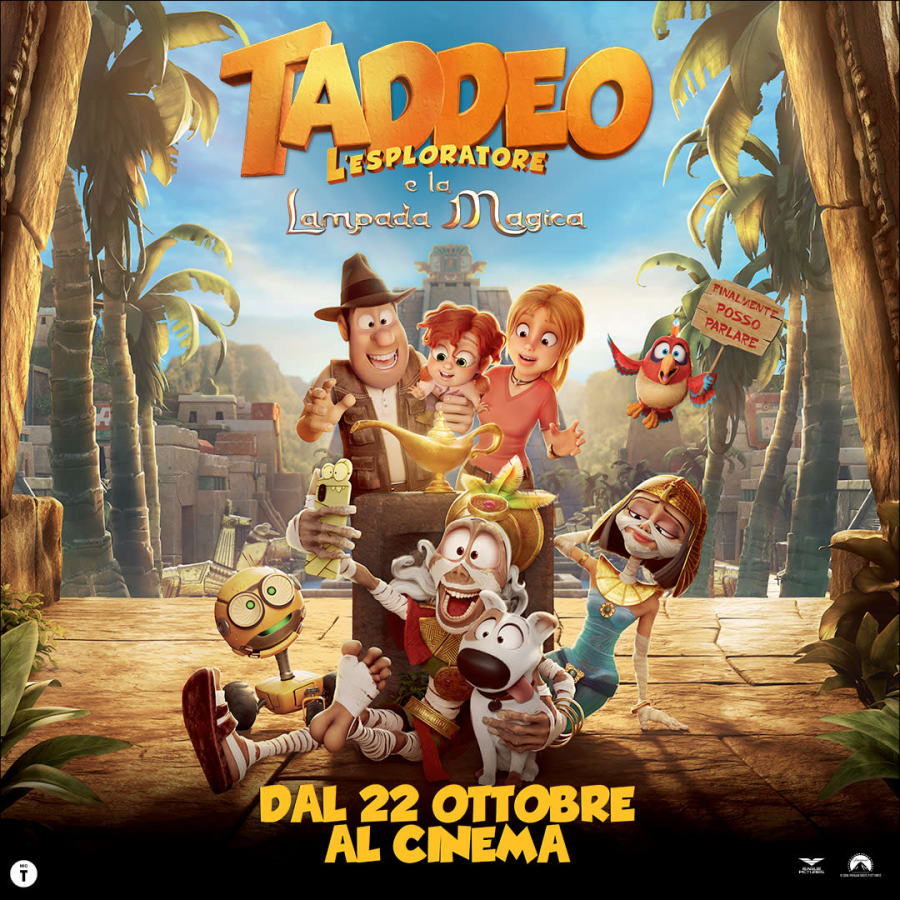 Locandina di Taddeo l'esploratore e la lampada magica