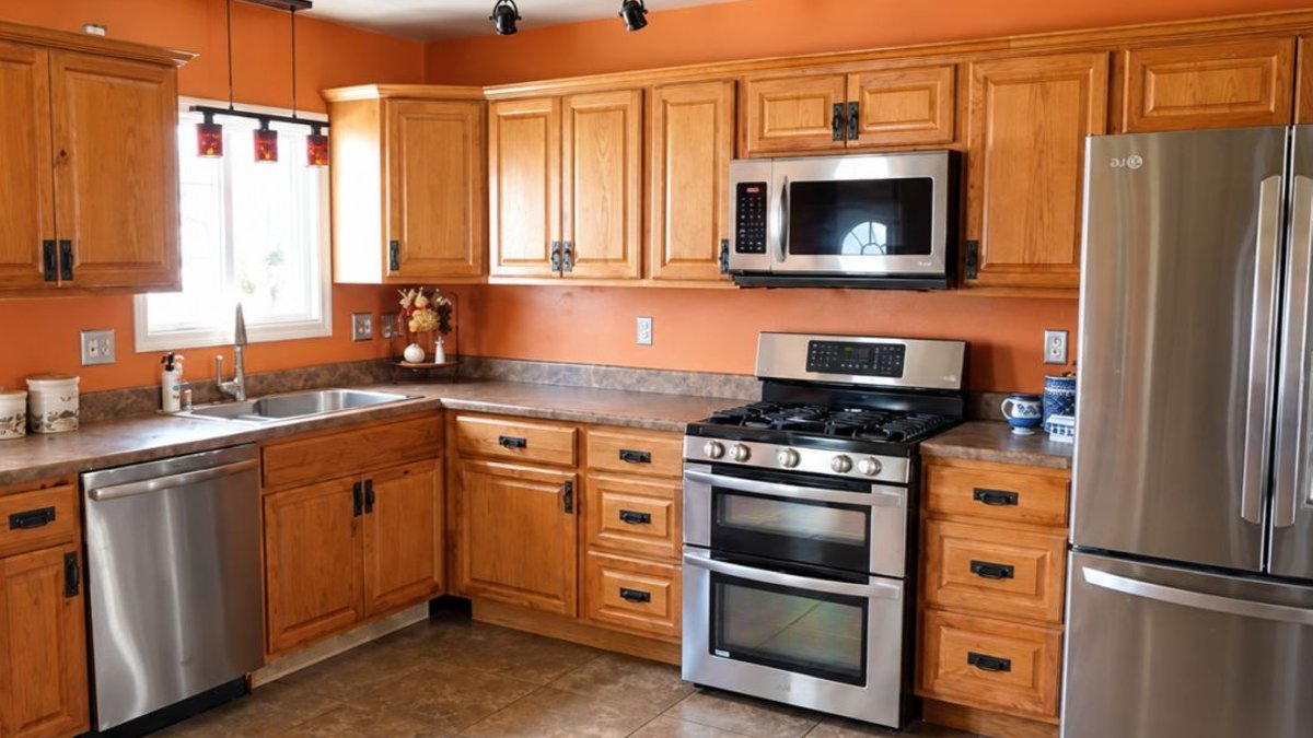 Reddit User Revamps Kitchen with Spray-Painted Cabinets - kitchen makeover