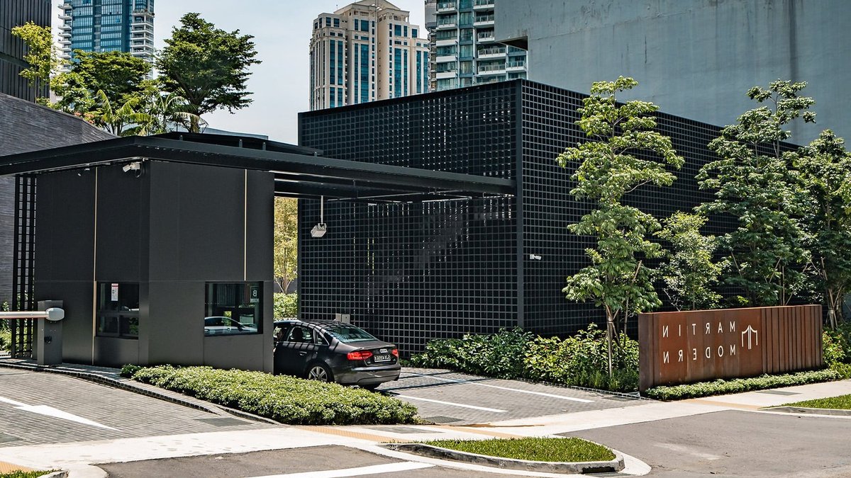 Martin modern condo entrance 4.
