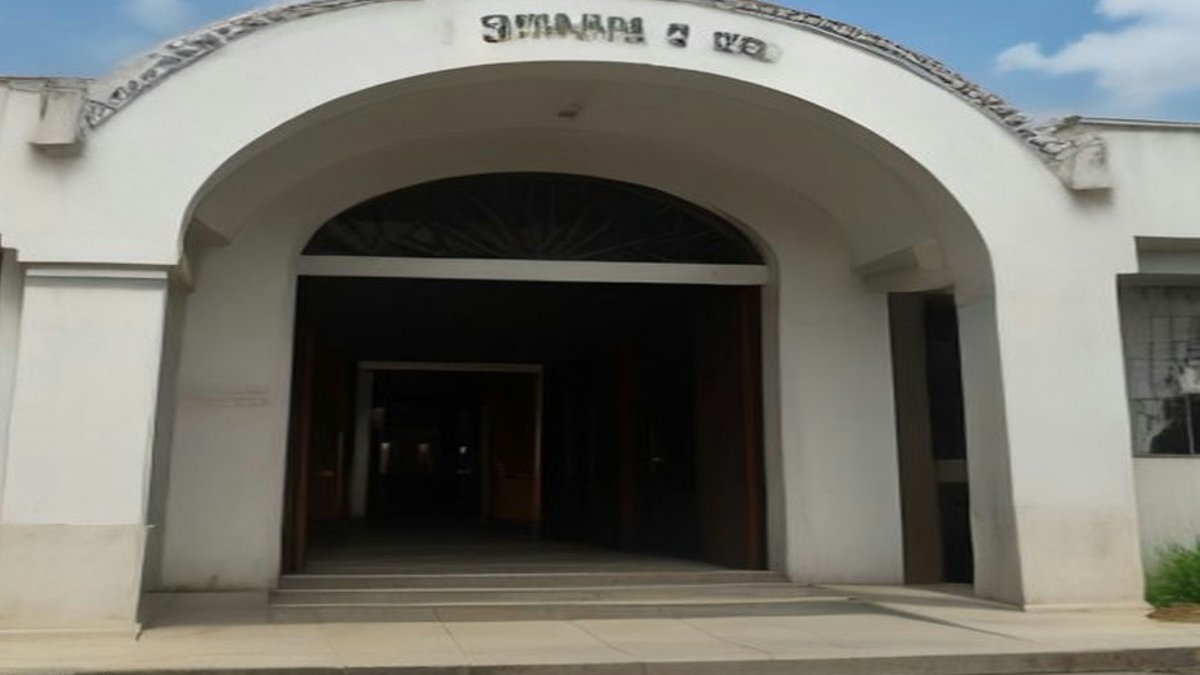 National Theatre Lagos entrance.