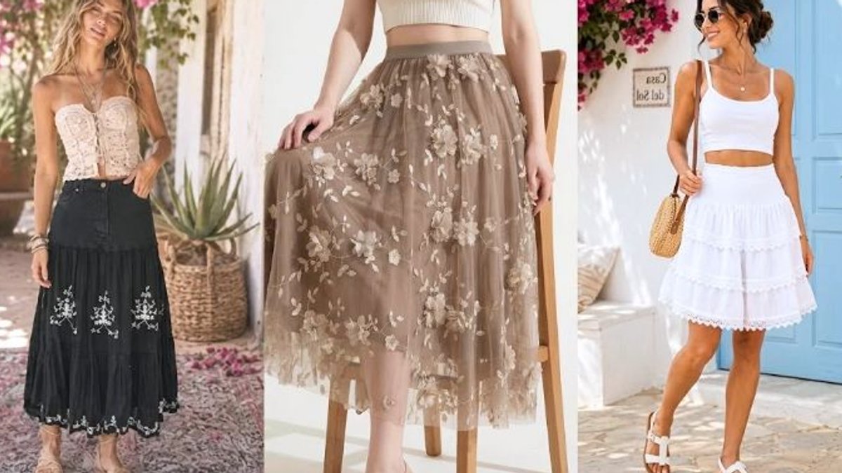 The Trimmed Skirt Takes Centre Stage The Trimmed Skirt Takes Centre Stage - trimmed skirt