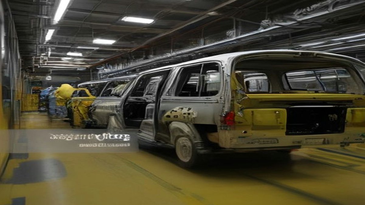 Automotive assembly line workers.