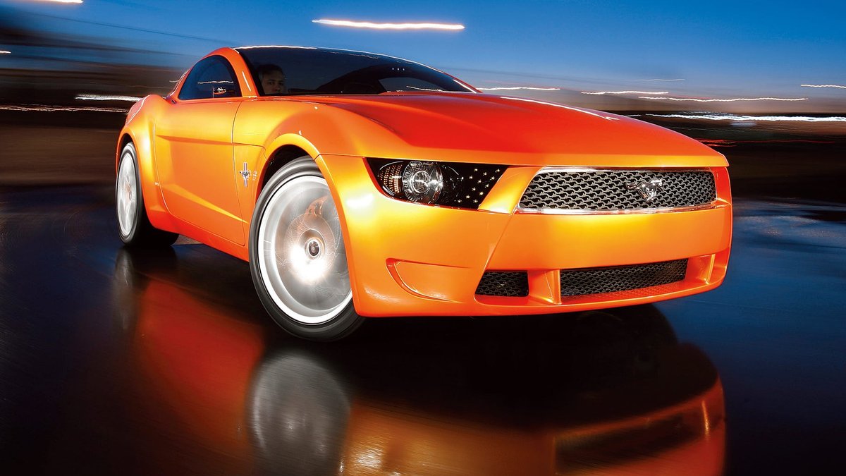Giugiaro Mustang Concept debuts as working car - mustang concept