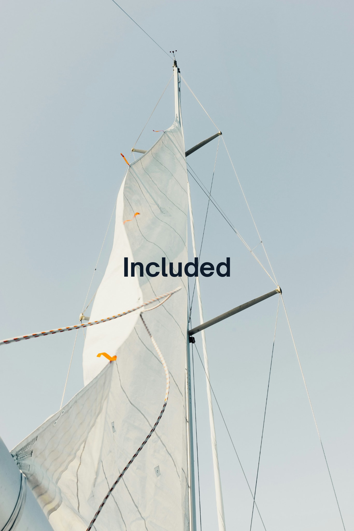 Included items in the sailing expedition