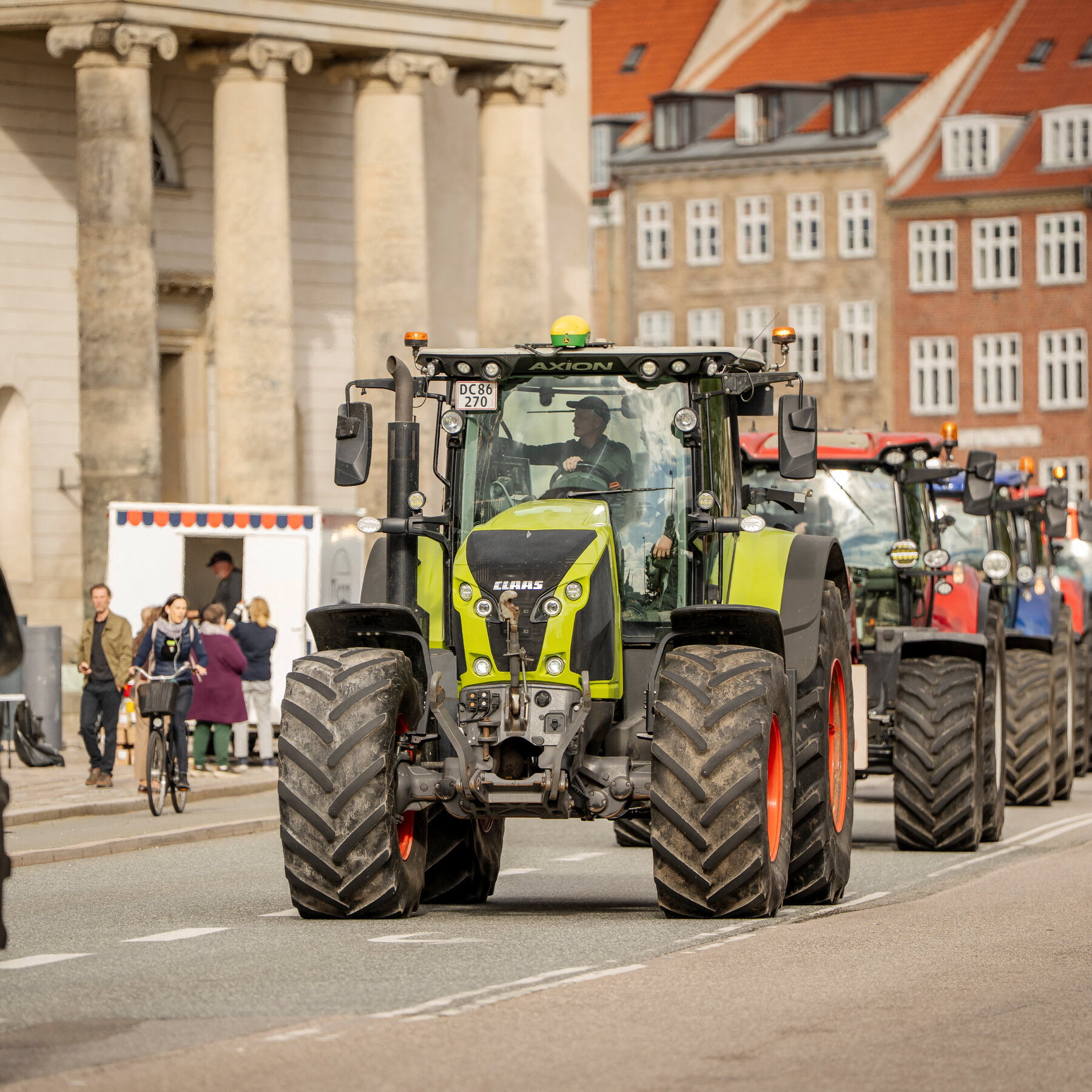 Tractors Clog Copenhagen as Farmers Protest Fertilizer Restrictions