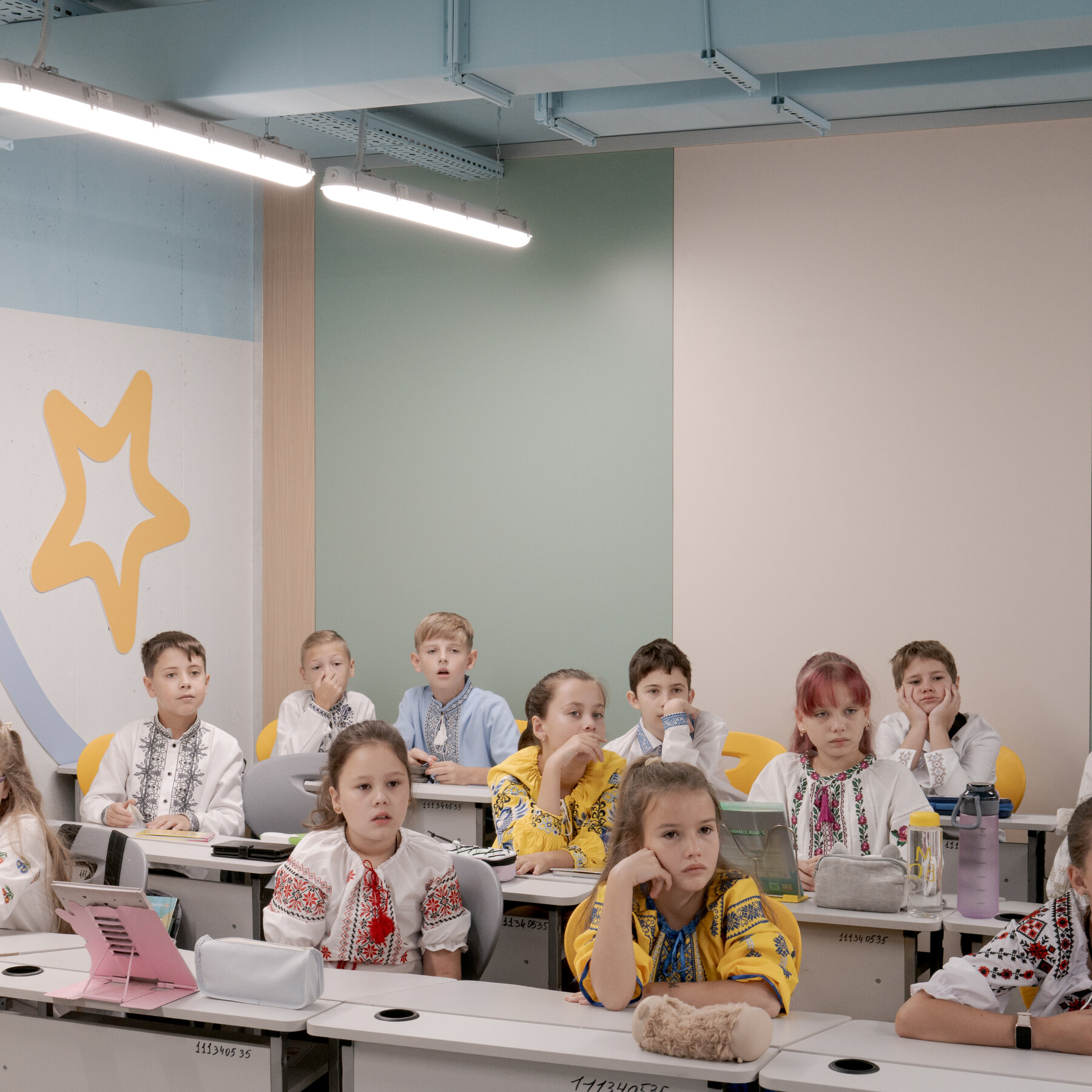 These Ukrainian Children Go to School Underground. They’re the Lucky Ones.