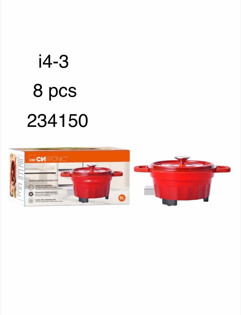 Cntronic 6L Die Cast Electric Cooker