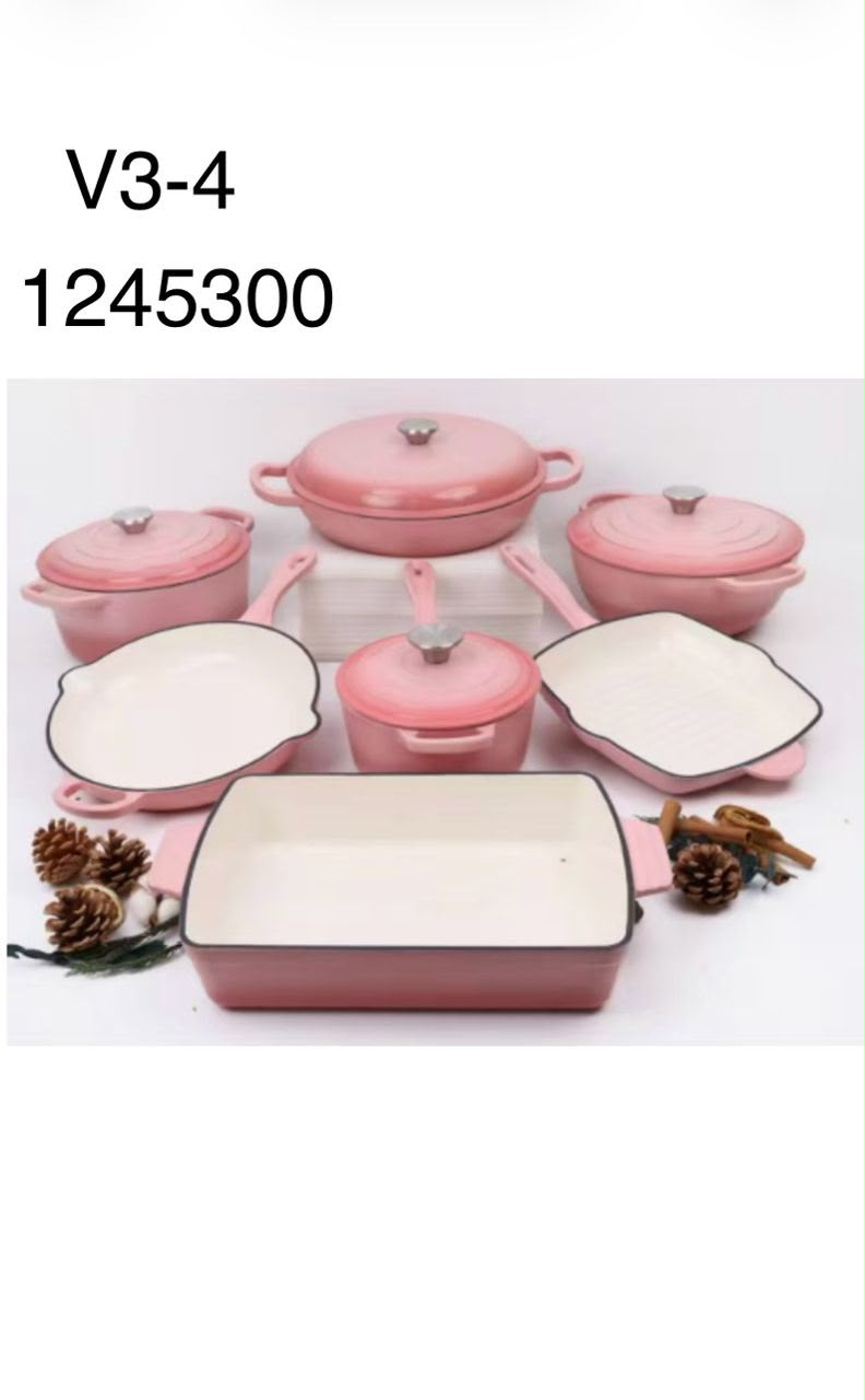 11-Piece Blue Cookware Set