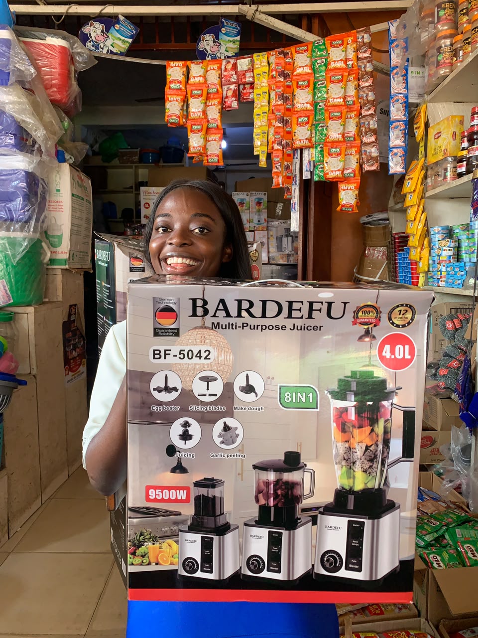 BardeFu 8-in-1 Multi-Purpose Blender