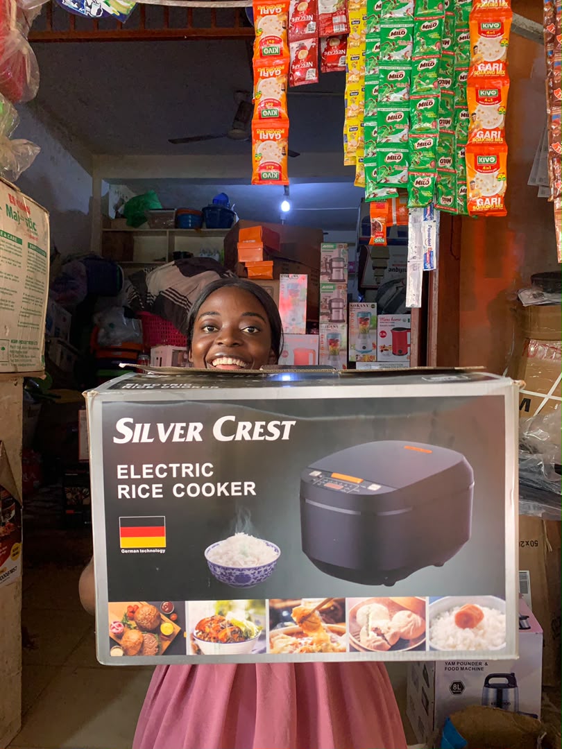 4L Silver Crest Electric Rice Cooker