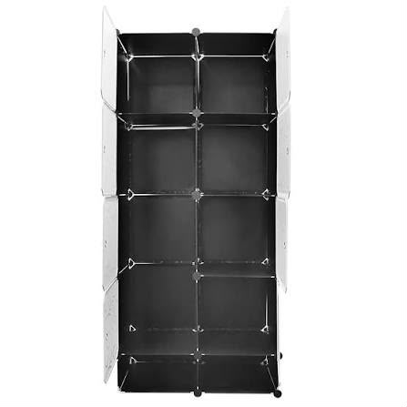 10 cubes plastic wardrobe