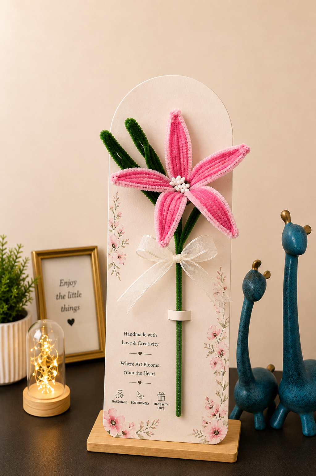 Handcrafted Tulip Flower