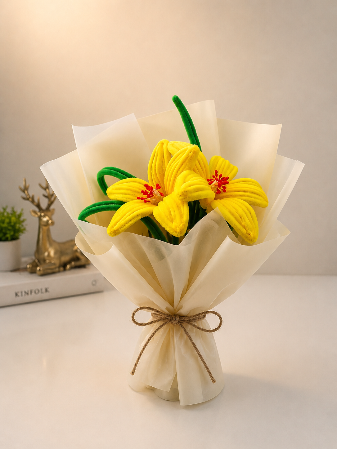 yellow combo bouquet