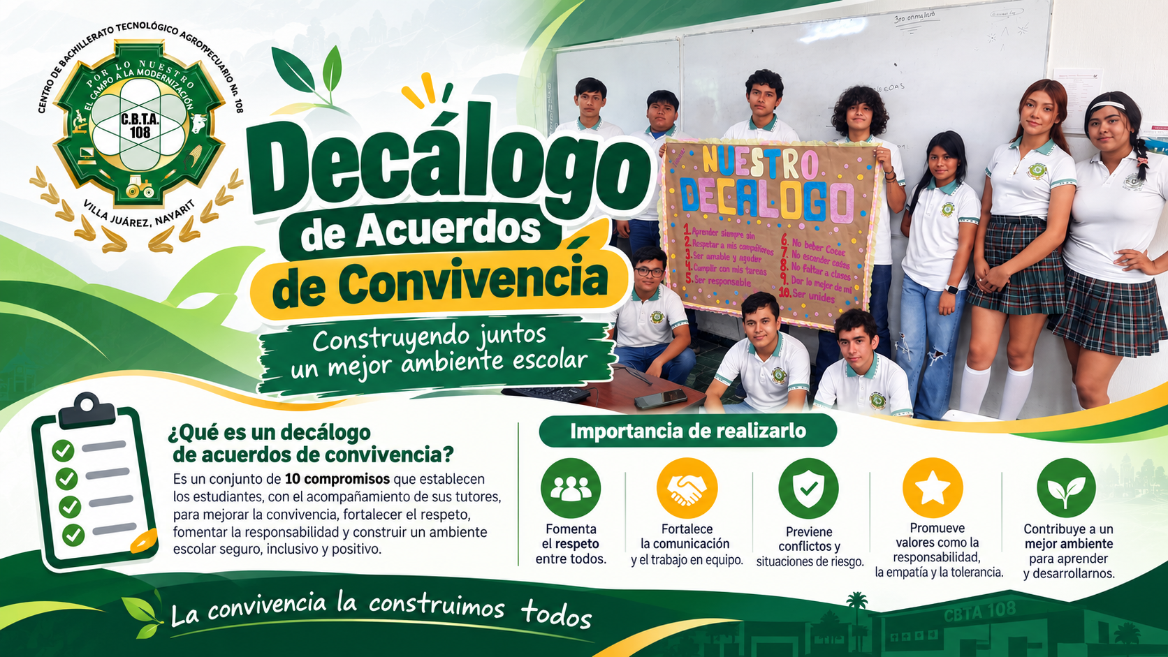 Decálogo: Acuerdos de Convivencia