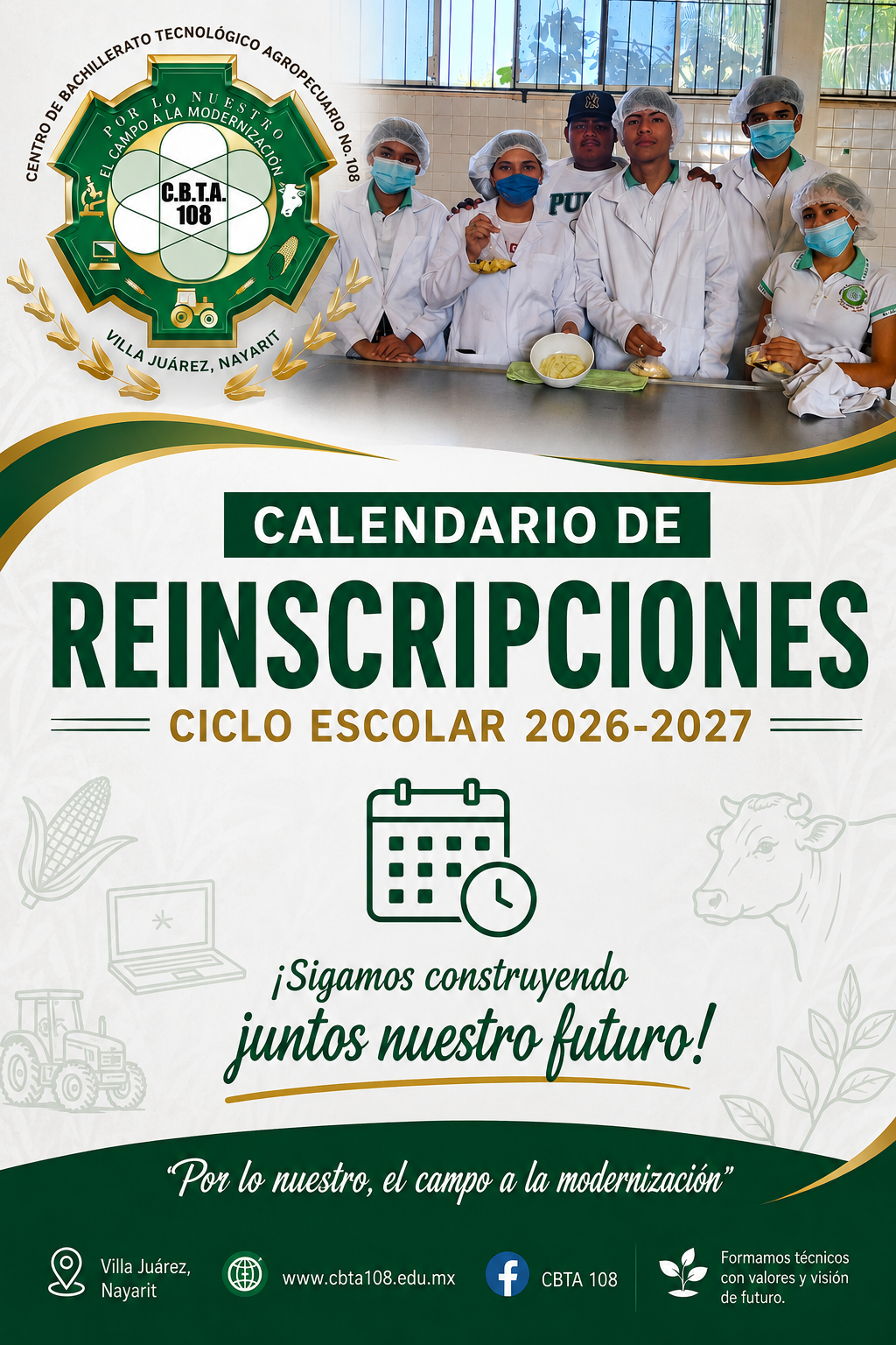 Calendario de Reinscripciones
