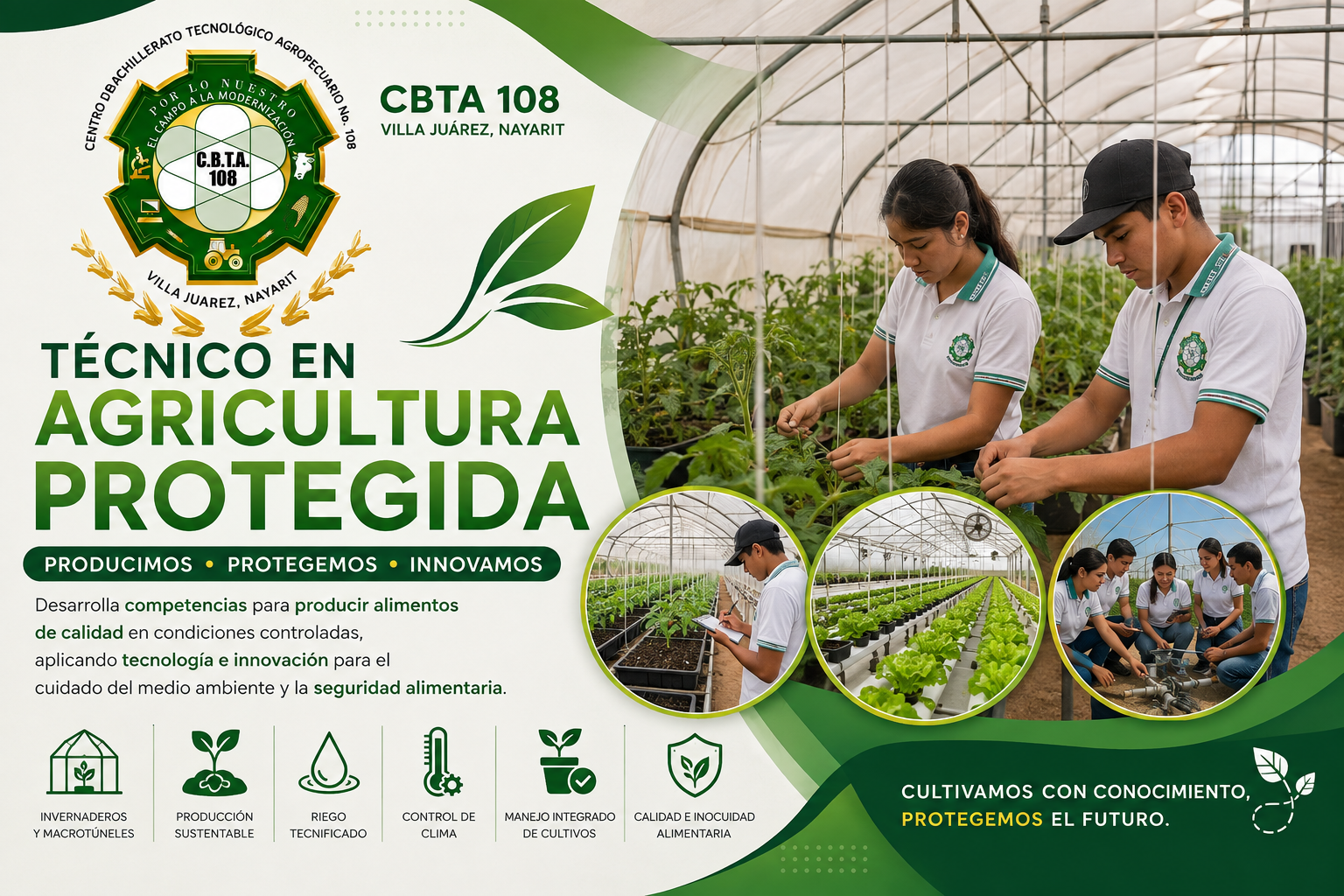Técnico en Agricultura Protegida