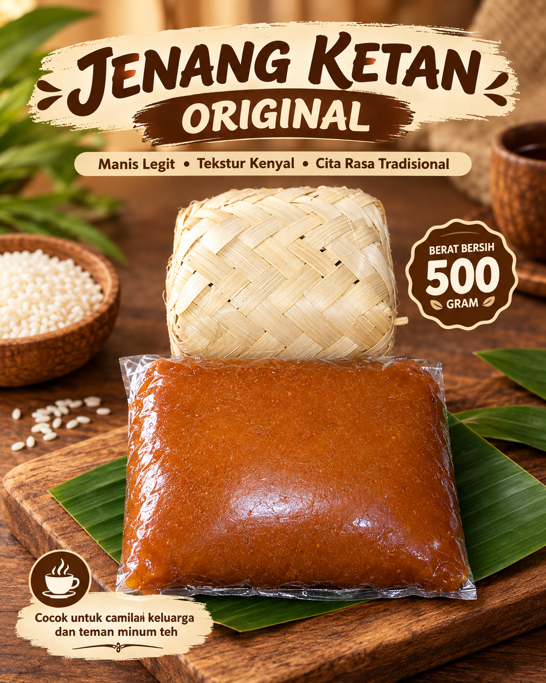 Jenang Ketan Original 500 gram