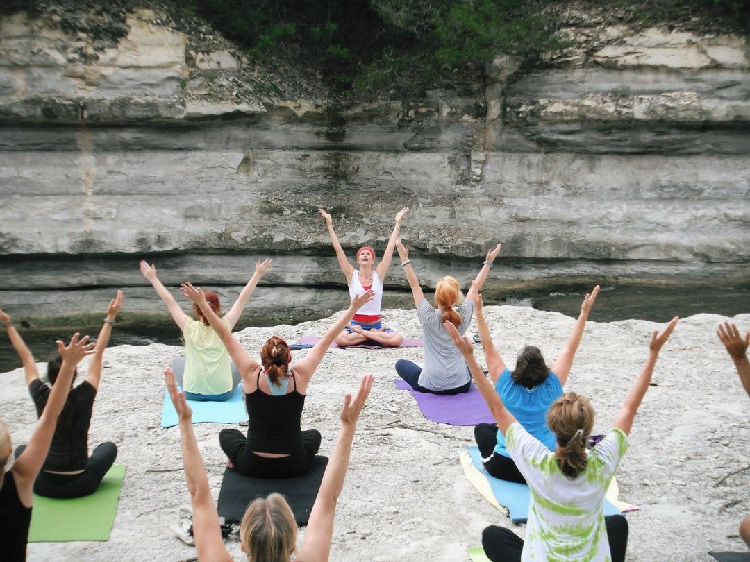 Yoga class