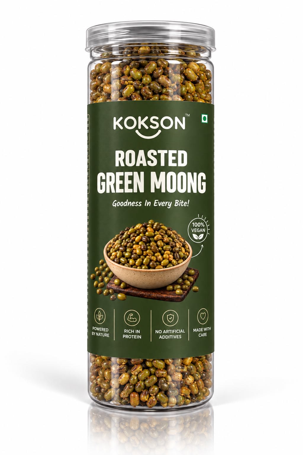 Roasted Green Moong