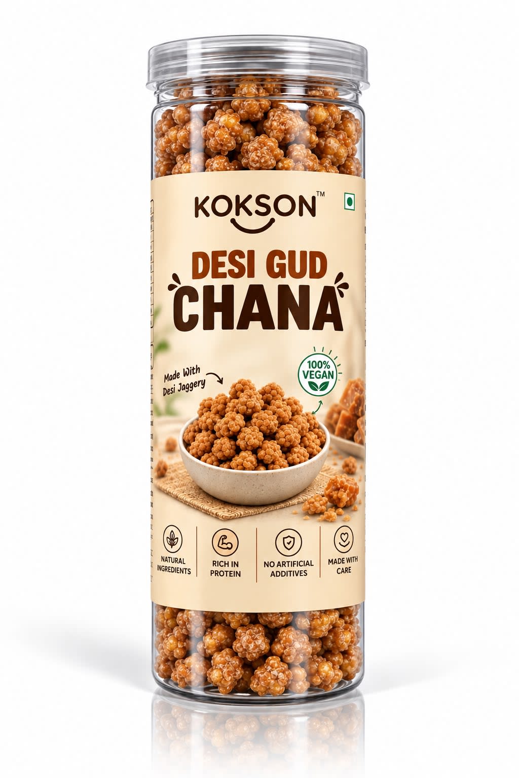 Desi Gud Chana