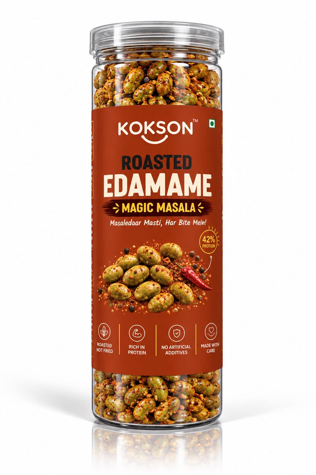 Roasted Edamame - Magic Masala